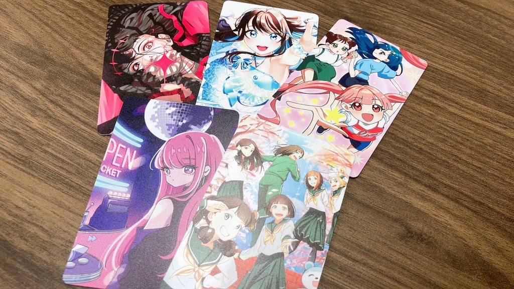 【ポスカ特典付き】DLカード5種セット