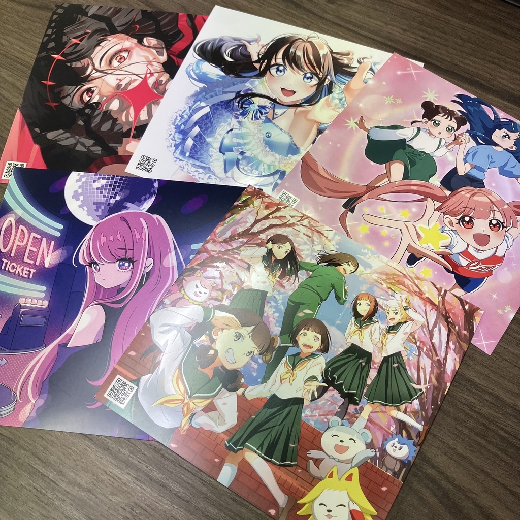 【ポスカ特典付き】DLカード5種セット