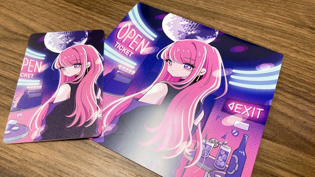 【ポスカ特典付き】DLカード