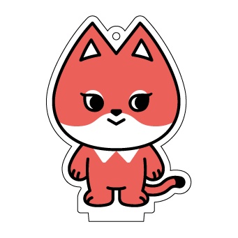 アクリルスタンドキーホルダー