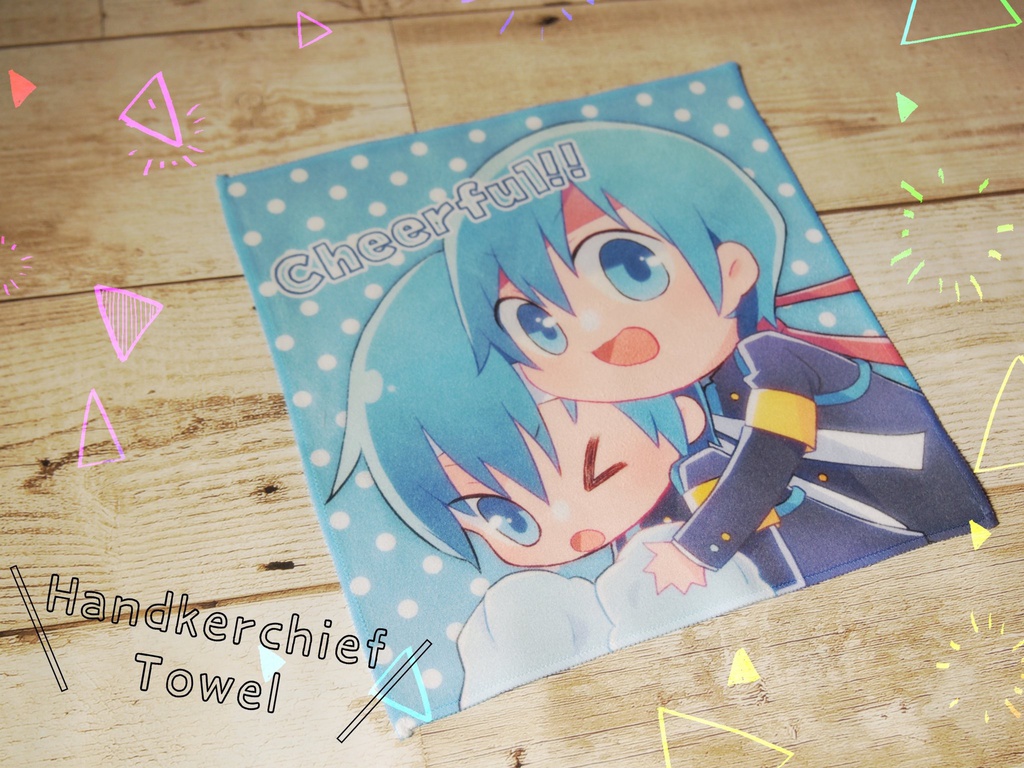 チアフルKAITO ハンカチタオル