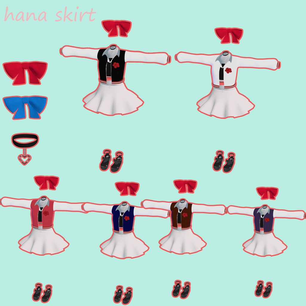 [Free][3Avatars]Hana_skirt