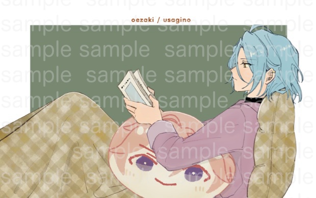読書の秋レンチキュラーカード