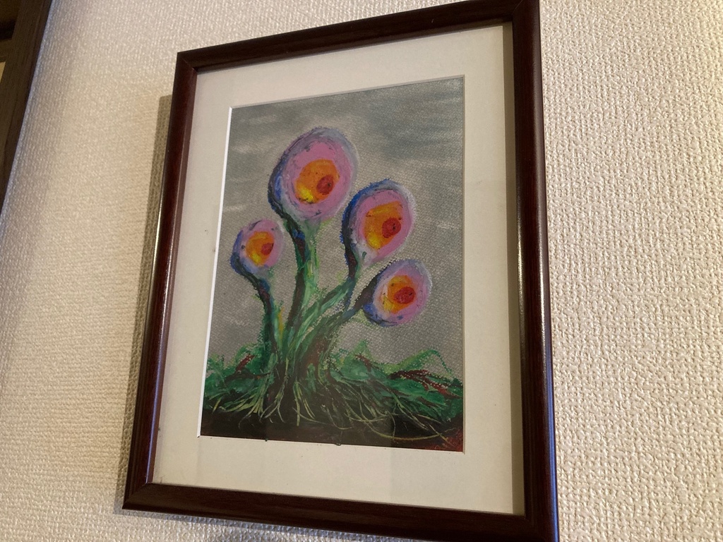 「連れ連れ草(ツレヅレグサ)」原画 8つ切サイズ