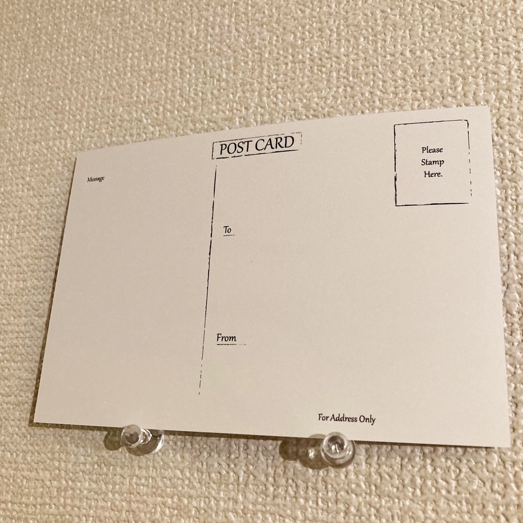 「星を観に行った日」ポストカード