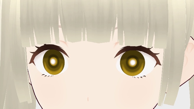 vroid　三日月アイ