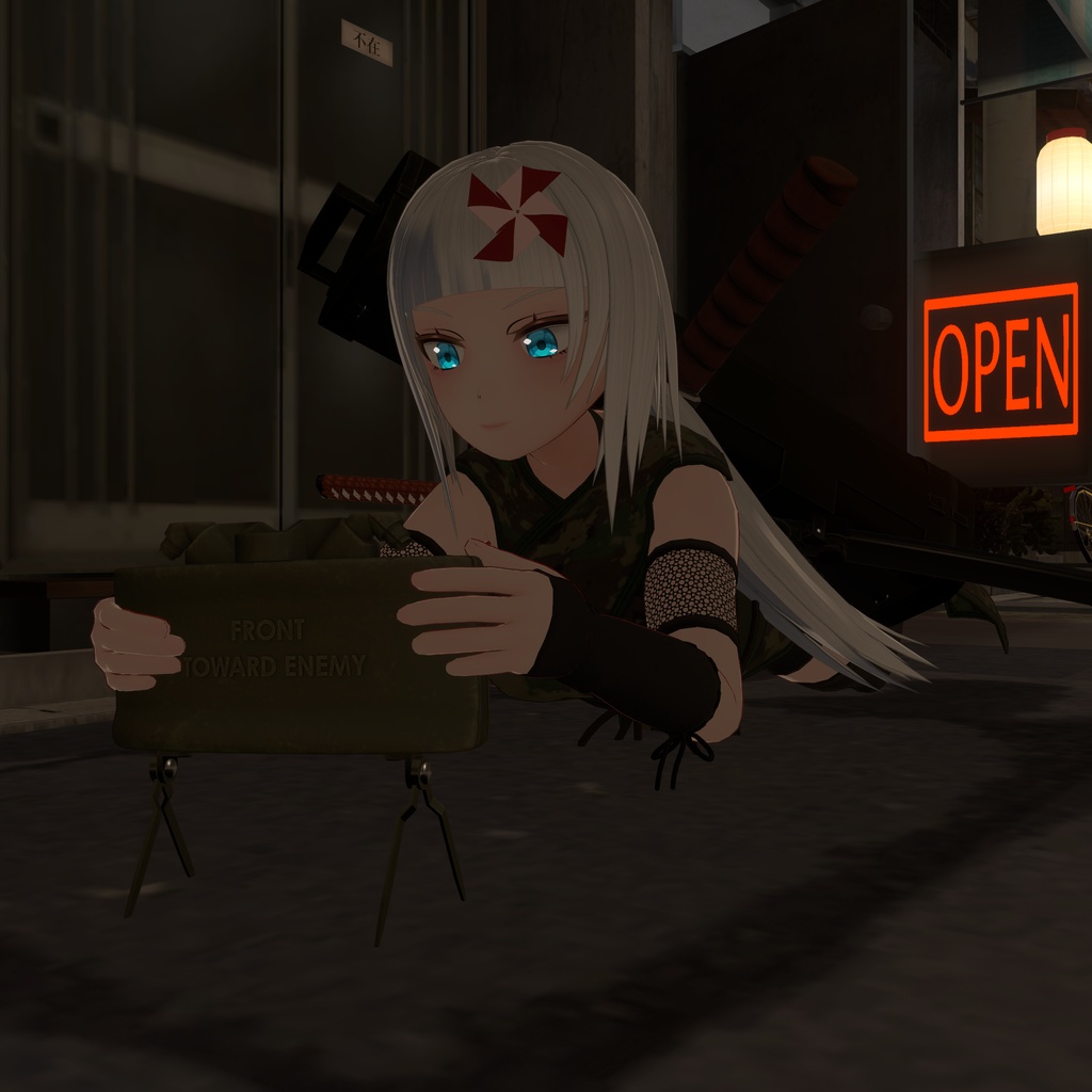 3D小道具 - クレイモア地雷