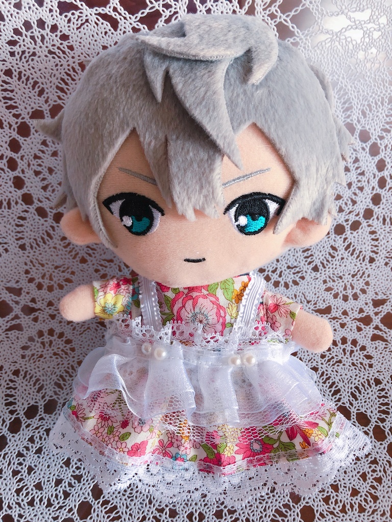 ぬい服 ワンピース（フリル）