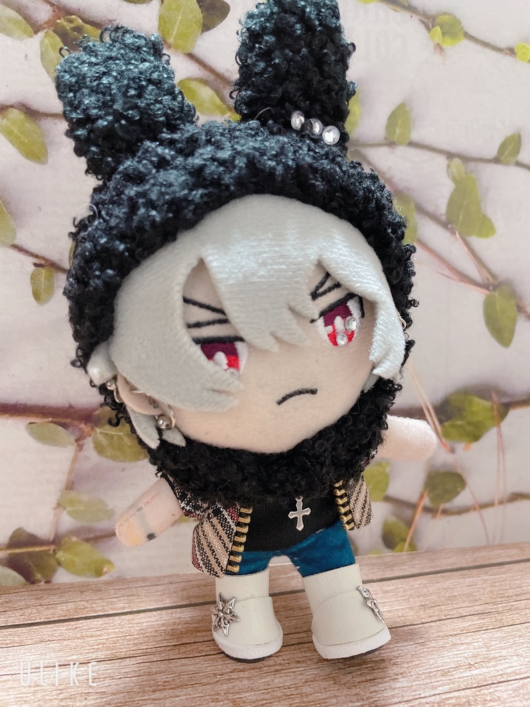 10-12cmぬい靴 ほわいとぶらっく