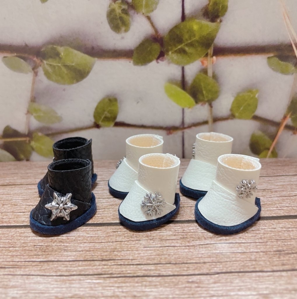 ぬい靴10-12 silver