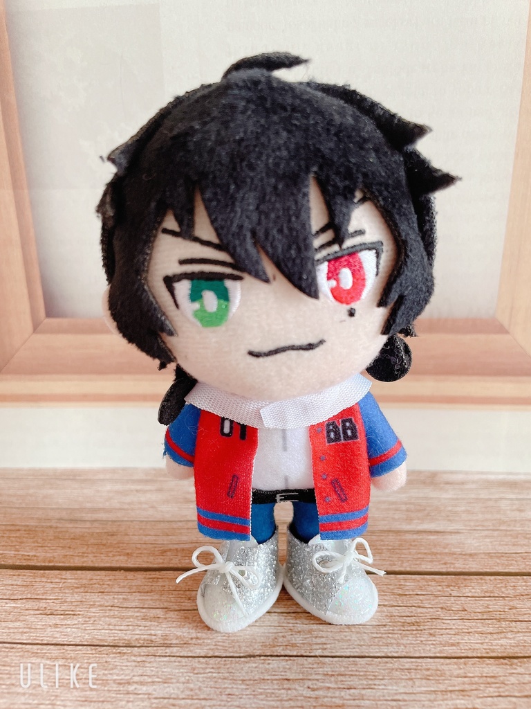 10-12cmぬい靴 ホワイトandシルバー