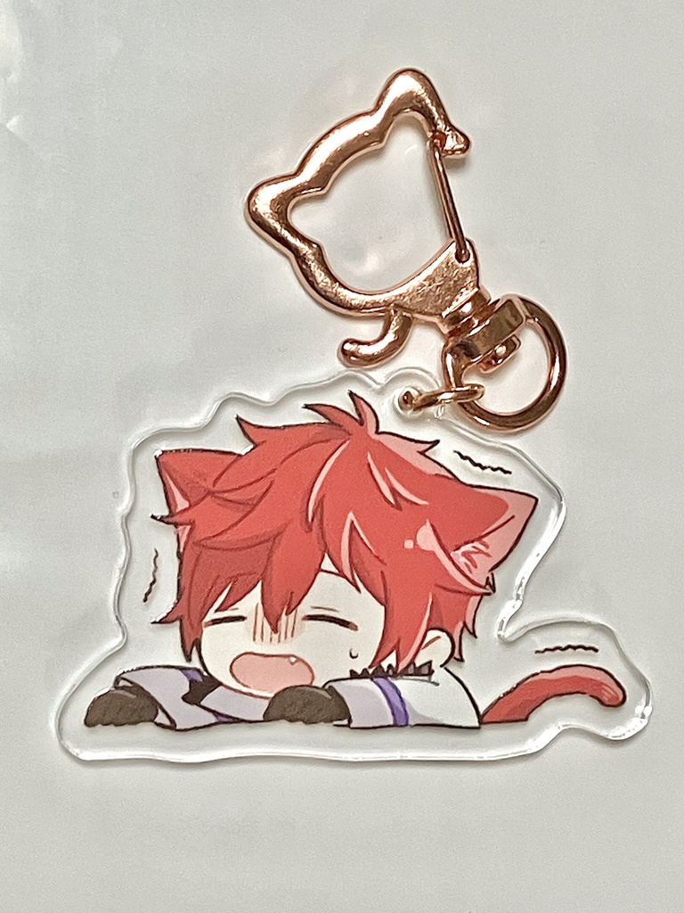 【アクリルキーホルダー】猫ラインハルト