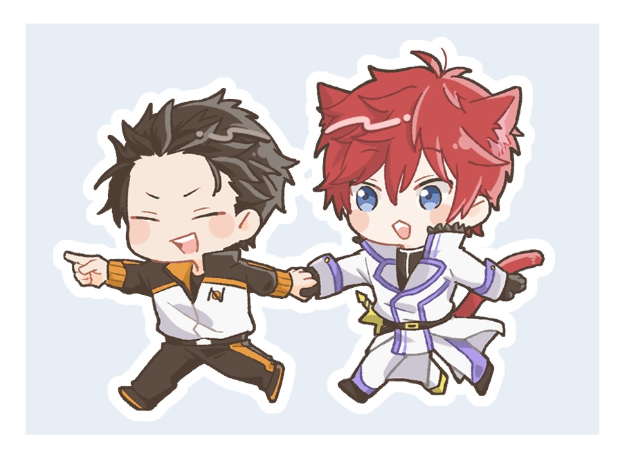 【アクリルスタンド】スバルと猫ラインハルト