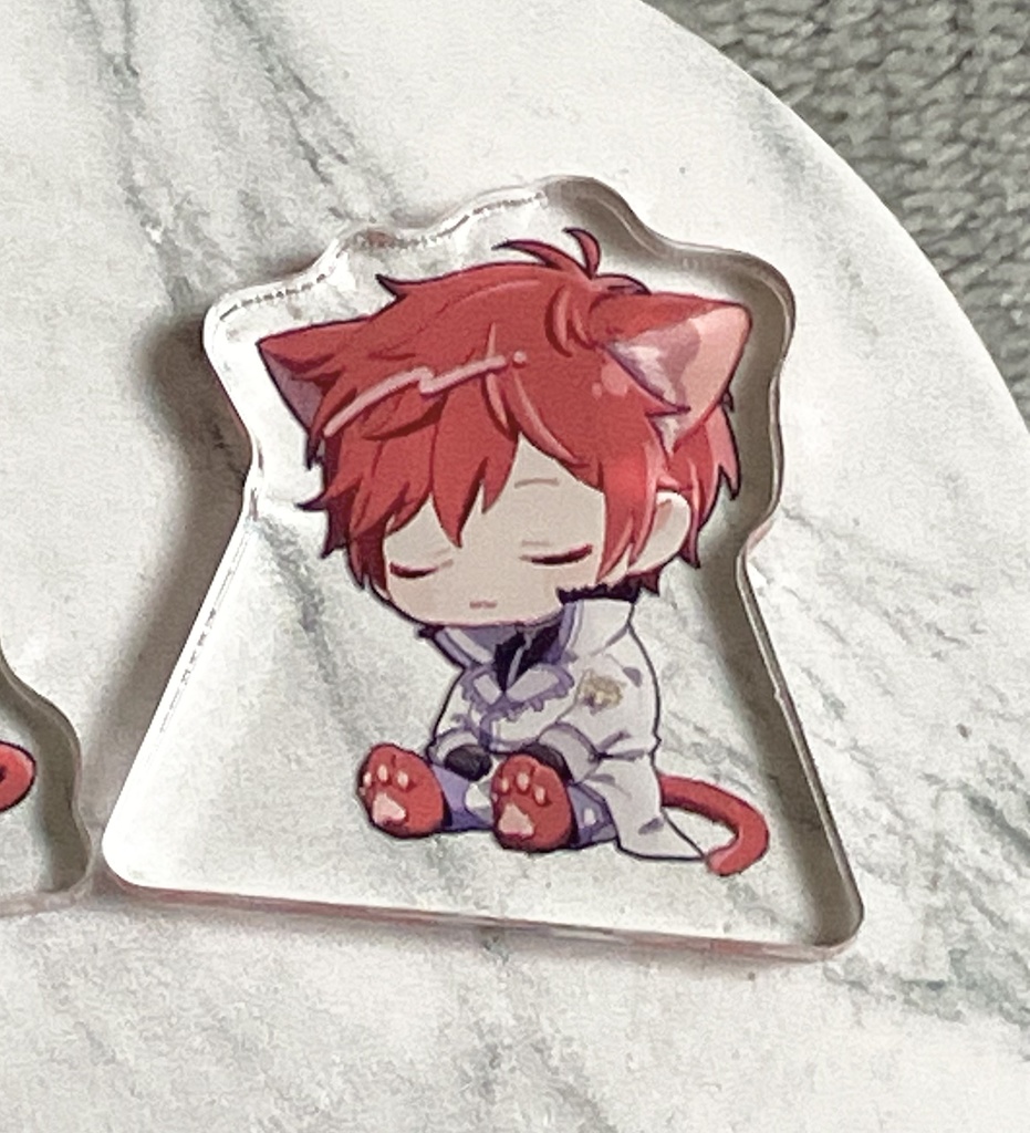 【自立ミニアクリルスタンド】猫ラインハルト