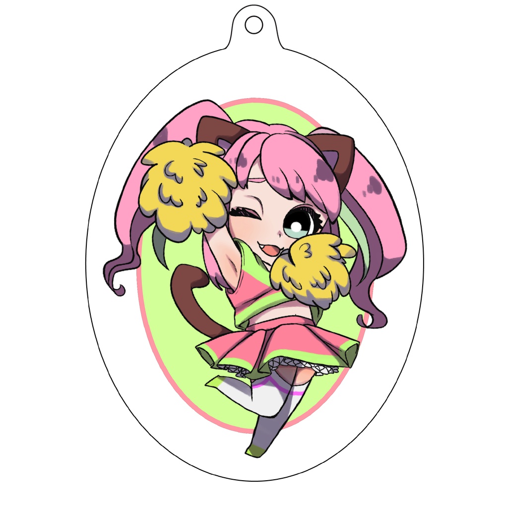 アクリルキーホルダー＊橋本にゃ～センバツ