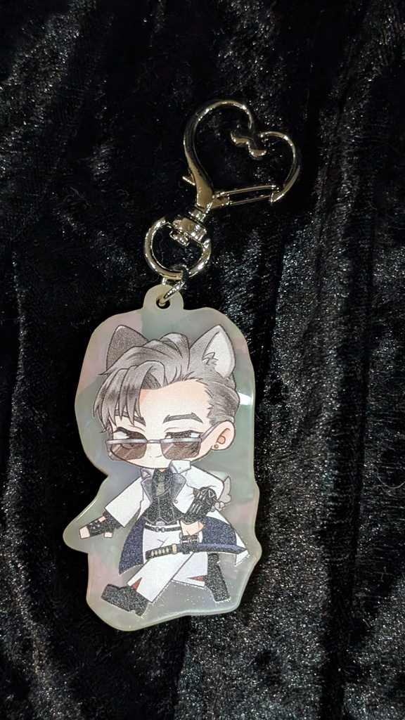 一文字一家 アクリルキーホルダー