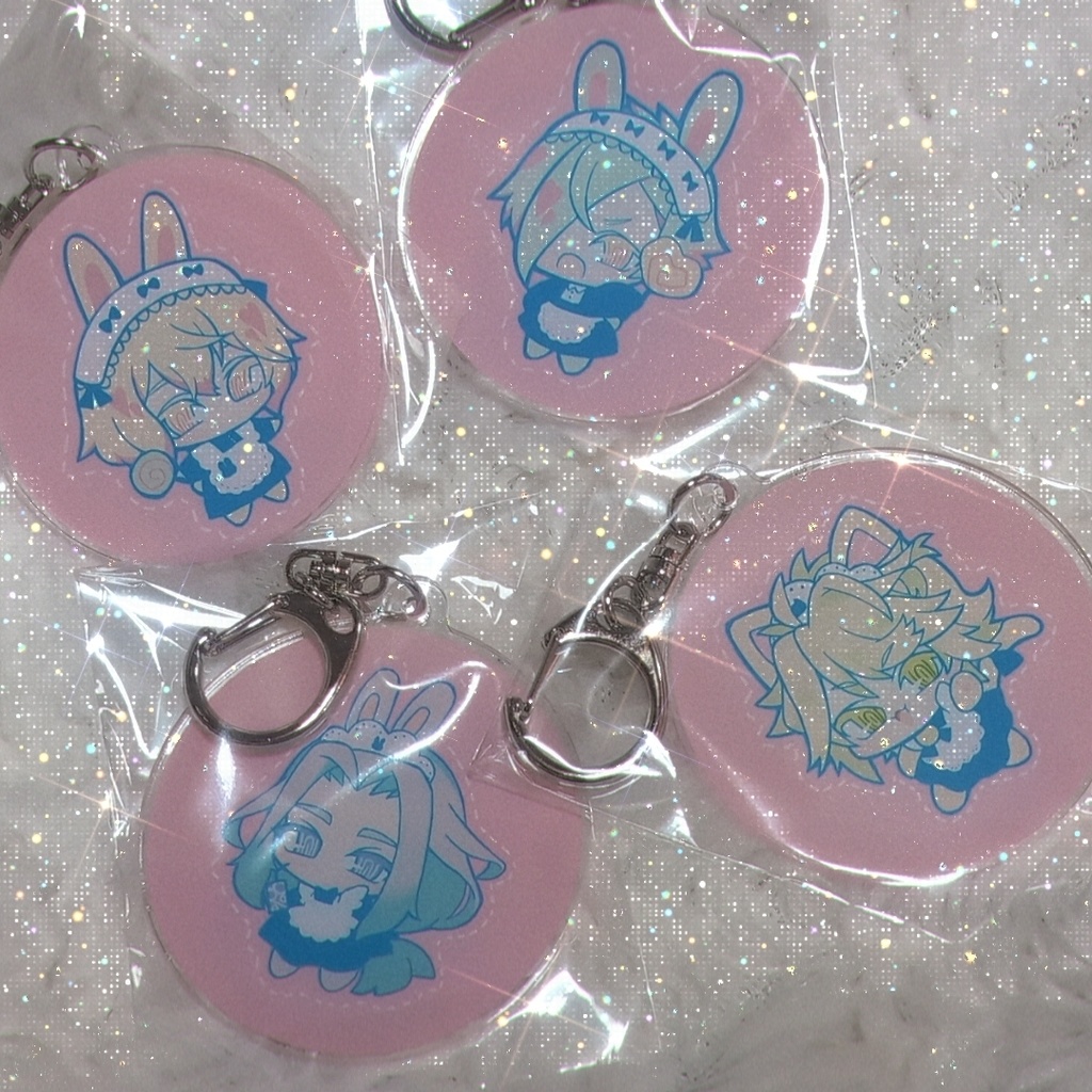 まるがた とうらぶ キーホルダー