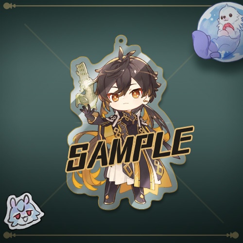 genshinimpact Genshin Impact 原神 フォカロルス フォカロル フリーナ Focalors ヌヴィレット リオセスリ 鍾離 タルタリヤ アクリルキーホルダー