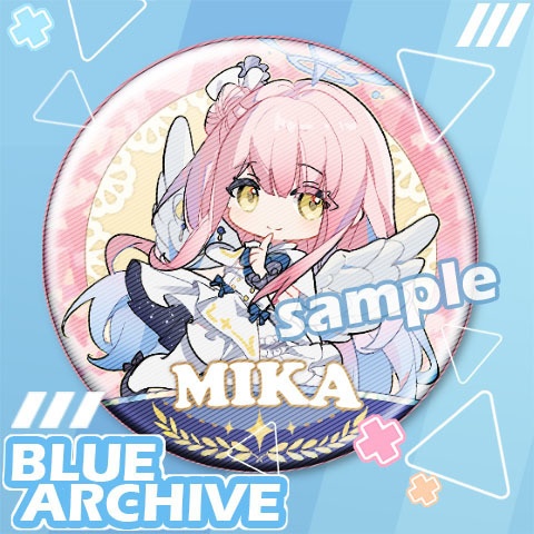 ブルーアーカイブ 聖園ミカ 白洲アズサ 空崎ヒナ 天童アリス 下江コハル アロナ 早瀬ユウカ アクリルキーホルダー 缶バッジ