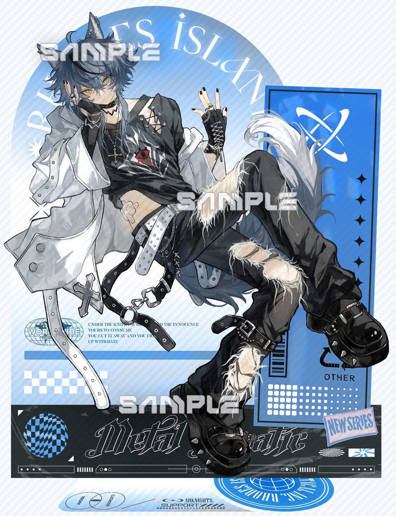 Arknights アークナイツ 明日方舟 ヴィジェル アクリルキーホルダー アクリルスタンド