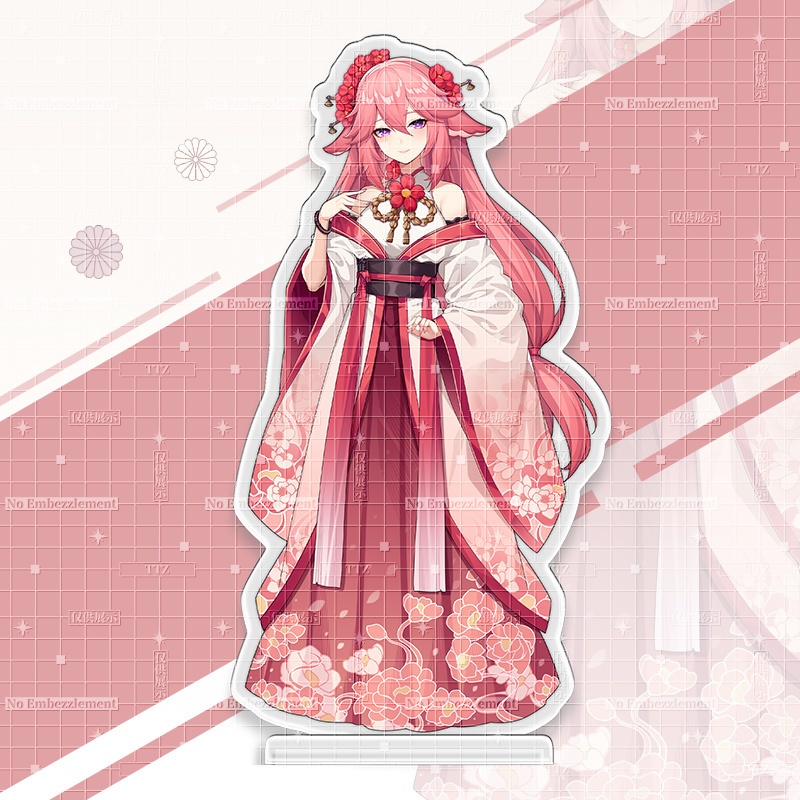 Genshin Impact genshinimpact 原神 八重神子 甘雨 刻晴 ナヒーダ 胡桃 フータオ フォカロルス フォカロル フリーナ Focalors アクリルスタンド