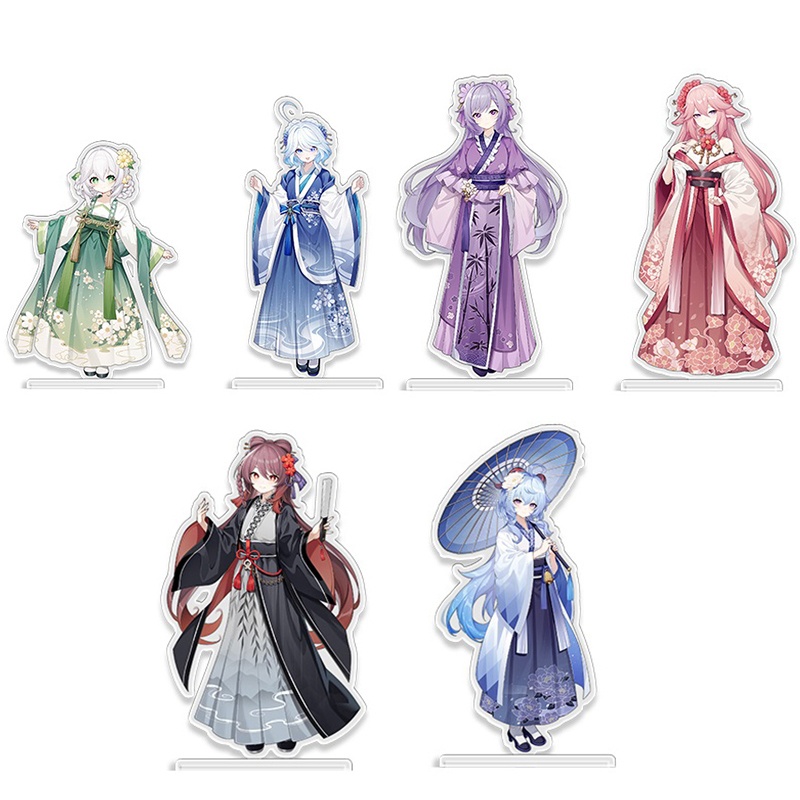 Genshin Impact genshinimpact 原神 八重神子 甘雨 刻晴 ナヒーダ 胡桃 フータオ フォカロルス フォカロル フリーナ Focalors アクリルスタンド