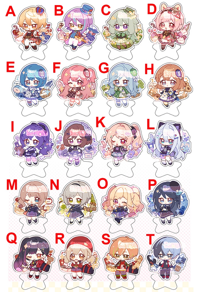 プロジェクトセカイ プロセカ 神代類 天馬司 鳳えむ 草薙寧々 星乃一歌 天馬咲希 望月穗波 日野森志歩 日野森雫 桃井愛莉 桐谷遥 花里みのり 青柳冬弥 東雲彰人 小豆沢こはね 白石杏 暁山瑞希 朝比奈まふゆ 東雲絵名 宵崎奏 アクリルキーホルダー アクリルスタンド 缶バッジ