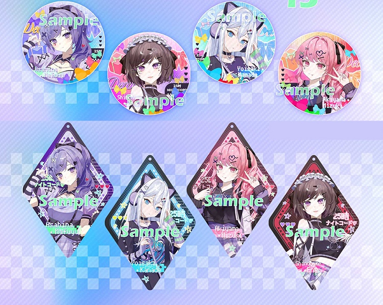 プロジェクトセカイ プロセカ 暁山瑞希 朝比奈まふゆ 東雲絵名 宵崎奏 アクリルキーホルダー アクリルスタンド 缶バッジ