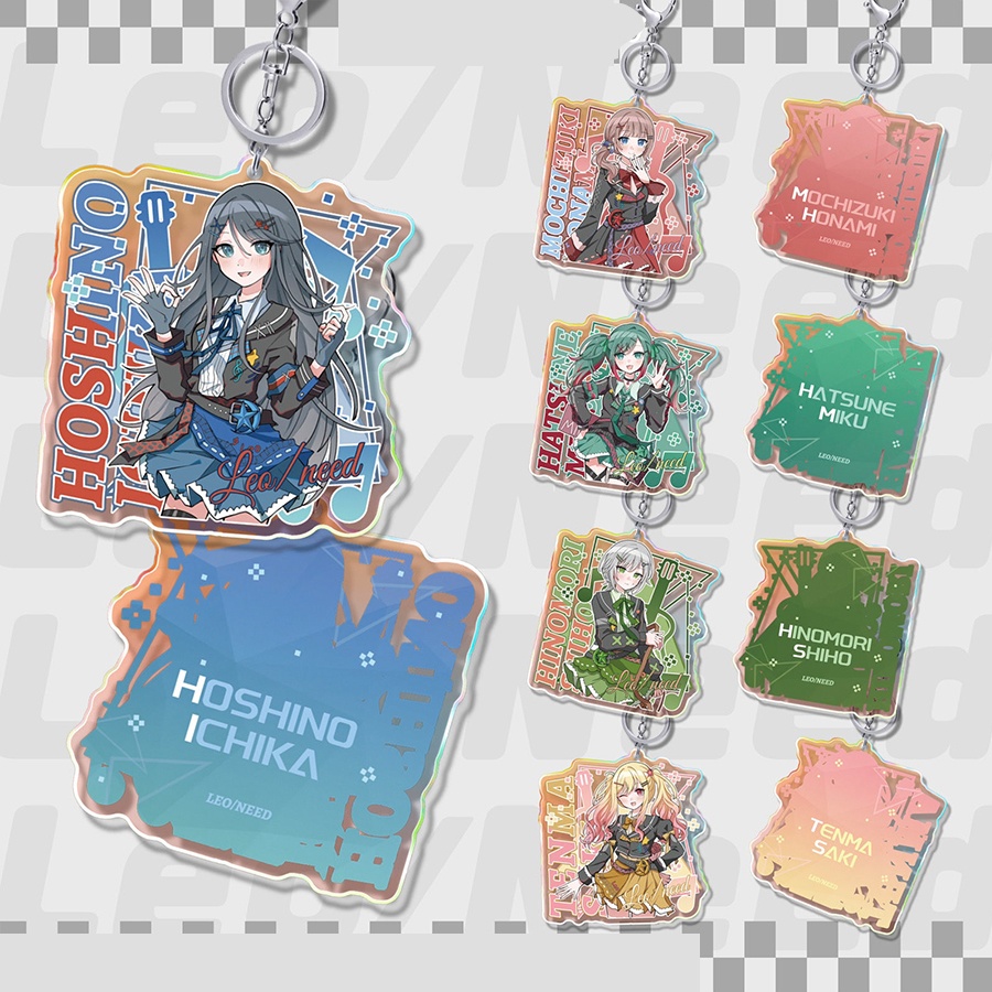 プロジェクトセカイ プロセカ 星乃一歌 天馬咲希 望月穗波 日野森志歩 初音ミク アクリルキーホルダー アクリルスタンド 缶バッジ