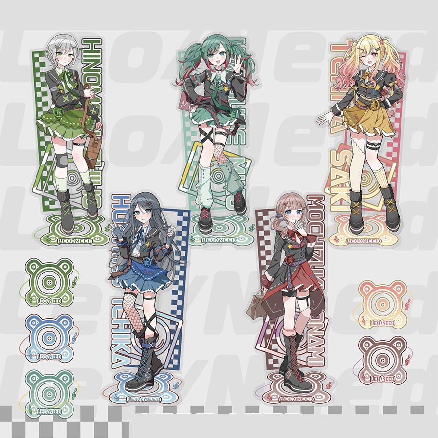プロジェクトセカイ プロセカ 星乃一歌 天馬咲希 望月穗波 日野森志歩 初音ミク アクリルキーホルダー アクリルスタンド 缶バッジ