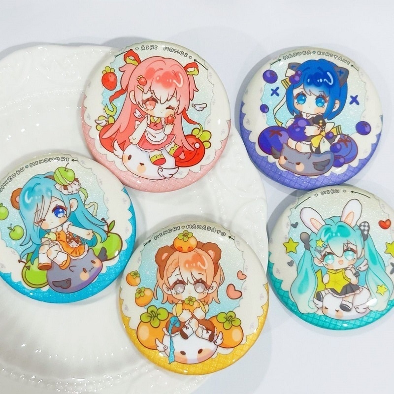 プロセカ グリ缶 瑞希 絵名 奏 遥 愛莉 みのり レン セット 予約商品】グリッター缶バッジコレクション vol.7 A BOX 特典