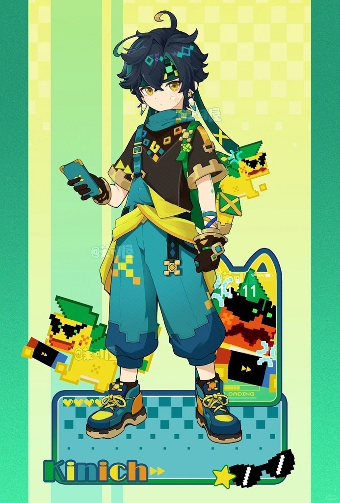 Genshin Impact genshinimpact 原神 鍾離 キィニチ アクリルスタンド