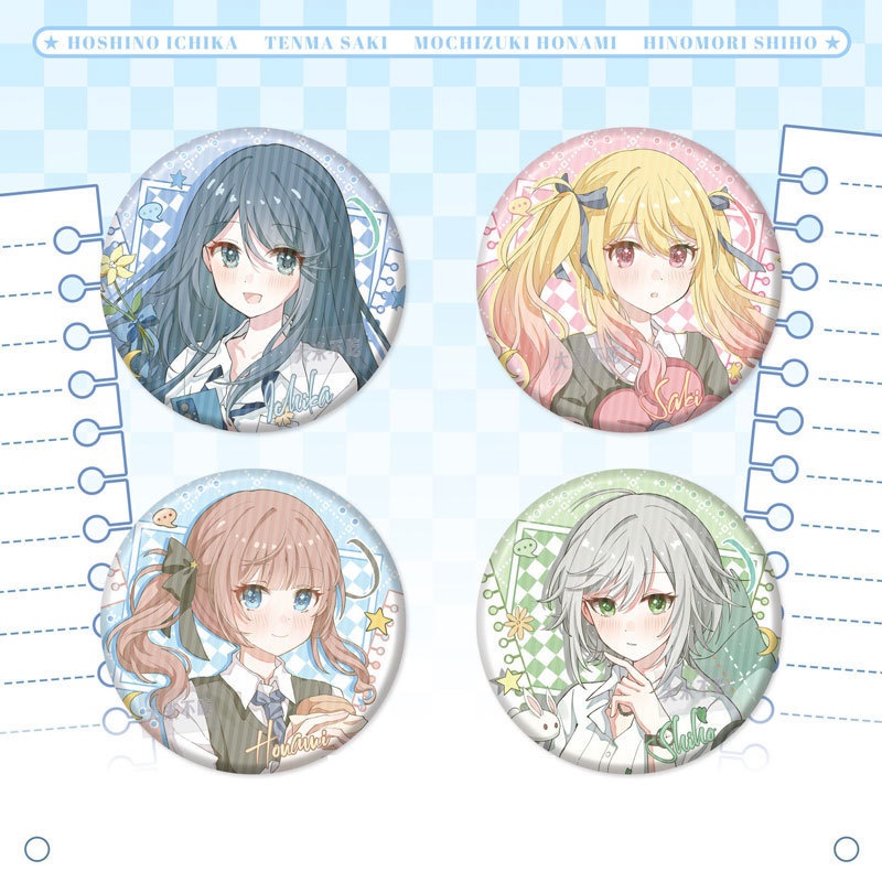 プロジェクトセカイ プロセカ 星乃一歌 天馬咲希 望月穗波 日野森志歩 アクリルスタンド 缶バッジ