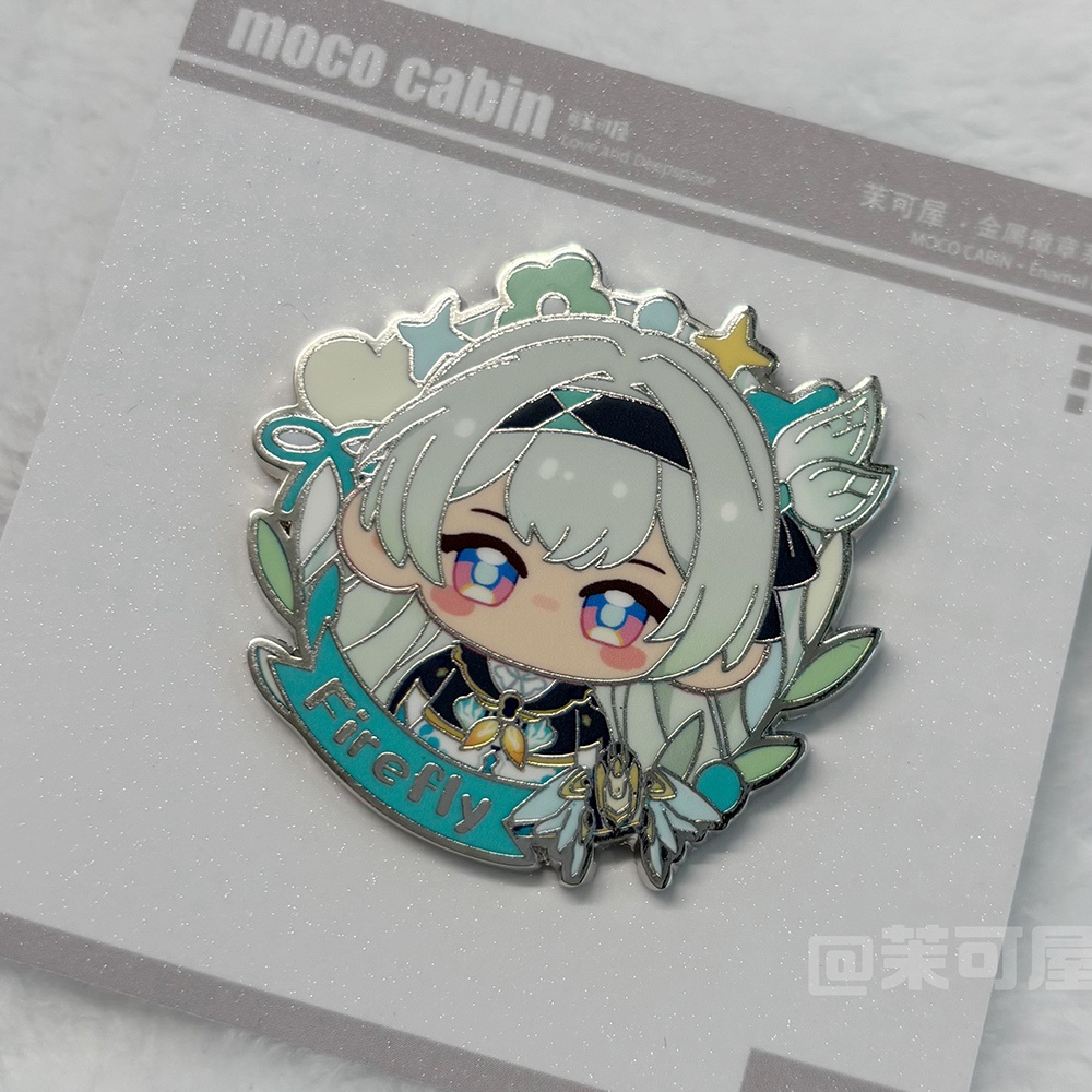 崩壊スターレイル スターレイル ファイノン 景元 刃 アベンチュリン 姫子 三月なのか  飲月 ホタル カフカ ロビン メタルバッジ 缶バッジ