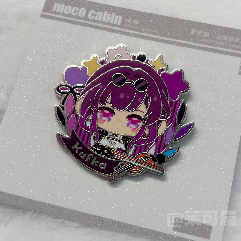 崩壊スターレイル スターレイル ファイノン 景元 刃 アベンチュリン 姫子 三月なのか  飲月 ホタル カフカ ロビン メタルバッジ 缶バッジ