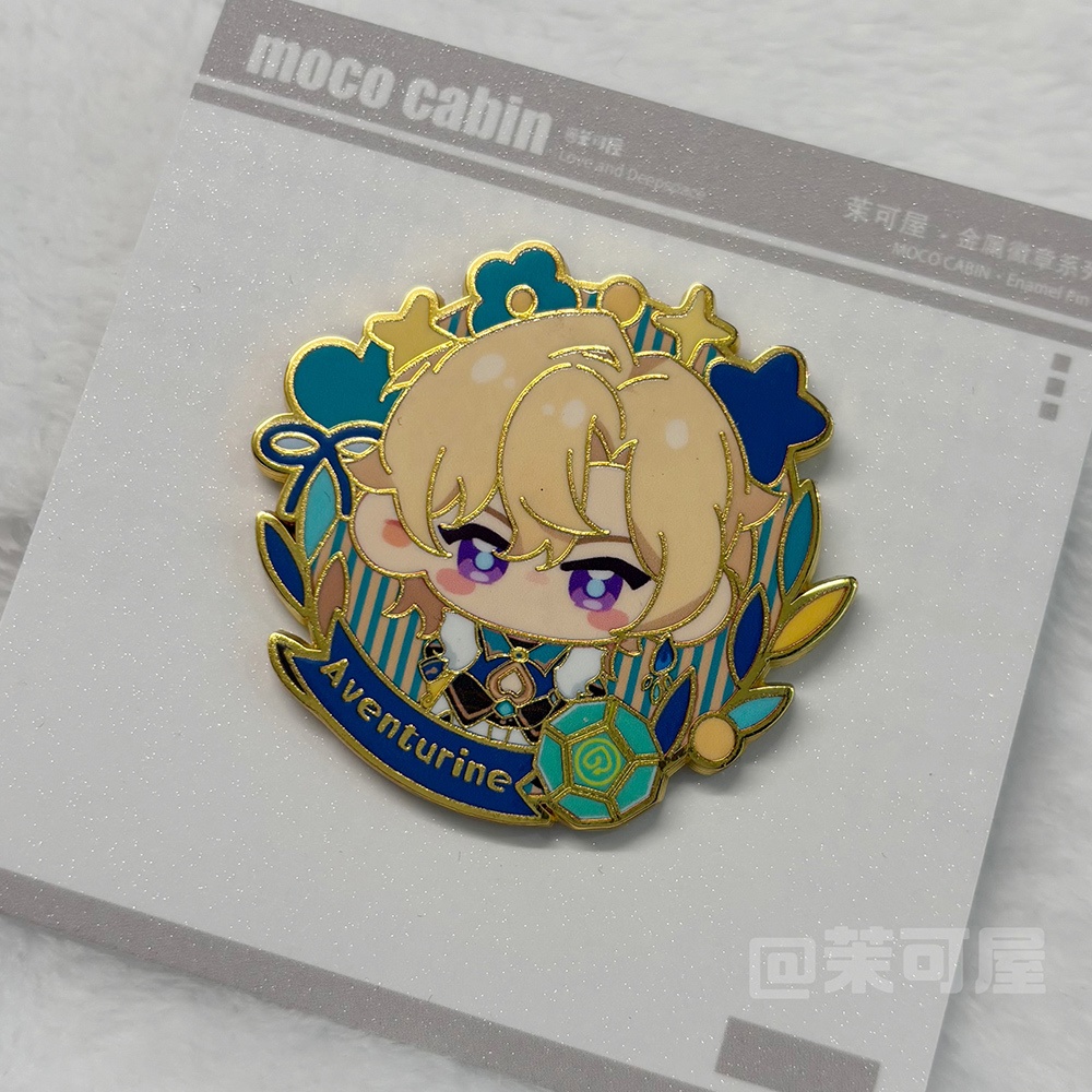 崩壊スターレイル スターレイル ファイノン 景元 刃 アベンチュリン 姫子 三月なのか  飲月 ホタル カフカ ロビン メタルバッジ 缶バッジ