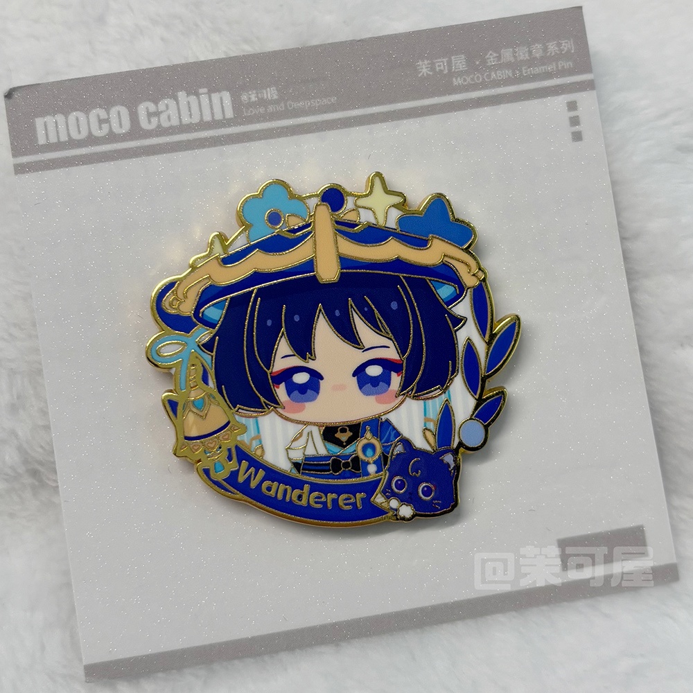 Genshin Impact genshinimpact 原神 甘雨 申鶴 ウェンティ 鍾離 フリーナ アルレッキーノ 楓原万葉 スカラマシュ キィニチ シトラリ メタルバッジ 缶バッジ