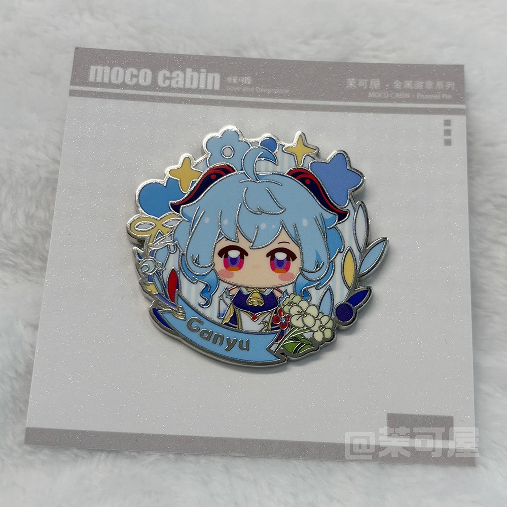 Genshin Impact genshinimpact 原神 甘雨 申鶴 ウェンティ 鍾離 フリーナ アルレッキーノ 楓原万葉 スカラマシュ キィニチ シトラリ メタルバッジ 缶バッジ