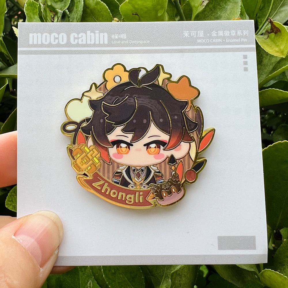 Genshin Impact genshinimpact 原神 甘雨 申鶴 ウェンティ 鍾離 フリーナ アルレッキーノ 楓原万葉 スカラマシュ キィニチ シトラリ メタルバッジ 缶バッジ