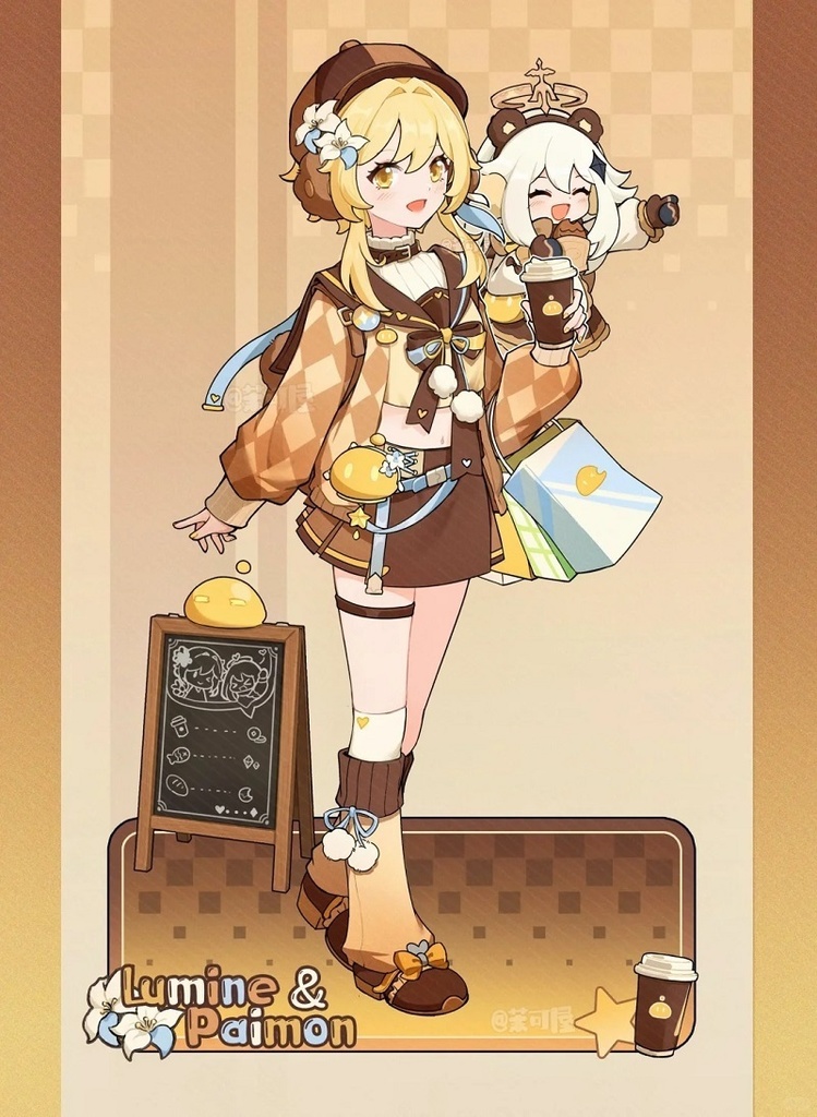 Genshin Impact genshinimpact 原神 パイモン 蛍 フリンズ アクリルスタンド