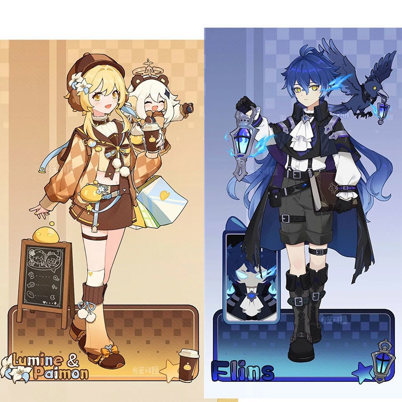 Genshin Impact genshinimpact 原神 パイモン 蛍 フリンズ アクリルスタンド