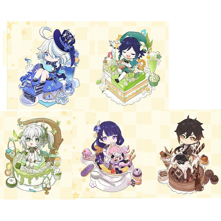 Genshin Impact genshinimpact 原神 鍾離 雷電将軍 フリーナ ウェンティ ナヒーダ アクリルスタンド