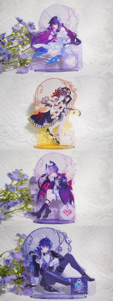 GenshinImpact genshin impact 原神 コロンビーナ サンドローネ ドゥリン フリンズ アクリルスタンド 缶バッジ