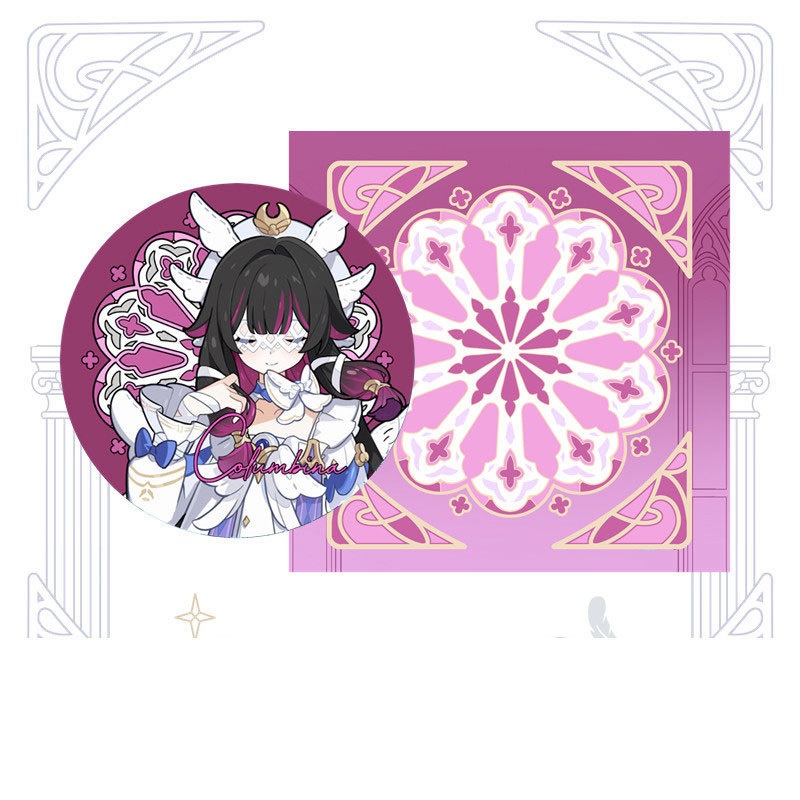 GenshinImpact genshin impact 原神 フリーナ コロンビーナ アルレッキーノ アクリルスタンド 缶バッジ