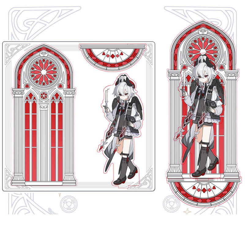 GenshinImpact genshin impact 原神 フリーナ コロンビーナ アルレッキーノ アクリルスタンド 缶バッジ