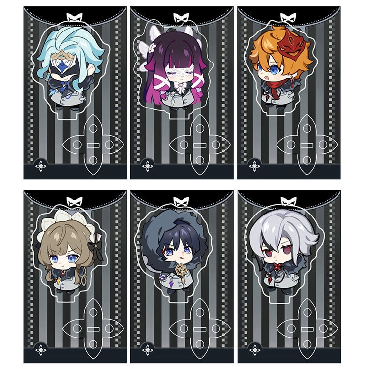 GenshinImpact genshin impact 原神 コロンビーナ サンドローネ スカラマシュ タルタリヤ アルレッキーノ ドットーレ アクリルスタンド