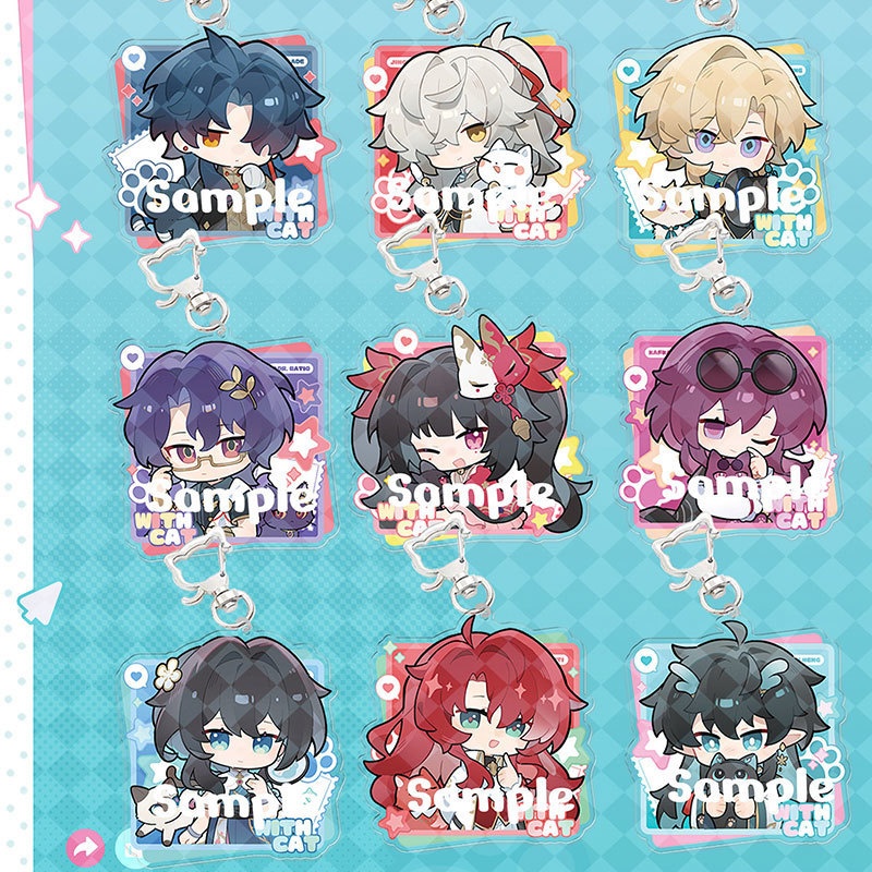 崩坏星穹铁道 崩壊:スターレイル 崩壊スターレイル スターレイル 花火 刃 景元 アベンチュリン Dr.レイシオ カフカ ルアン・メェイ アルジェンティ 飲月 アクリルキーホルダー アクリルスタンド 缶バッジ