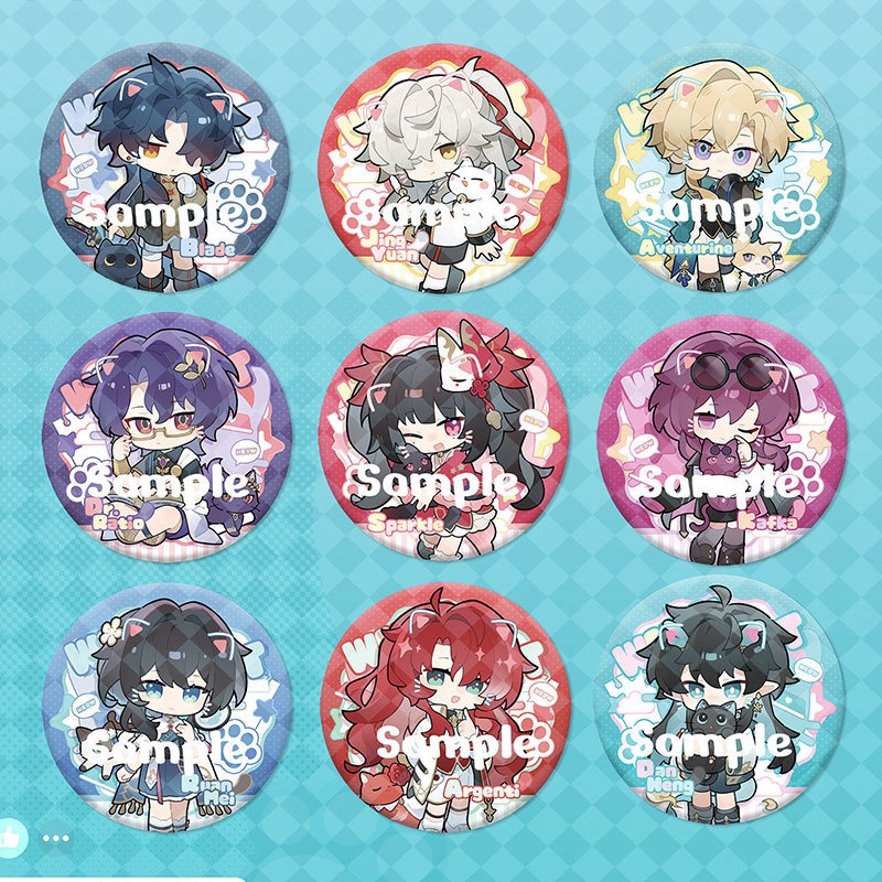 崩坏星穹铁道 崩壊:スターレイル 崩壊スターレイル スターレイル 花火 刃 景元 アベンチュリン Dr.レイシオ カフカ ルアン・メェイ アルジェンティ 飲月 アクリルキーホルダー アクリルスタンド 缶バッジ