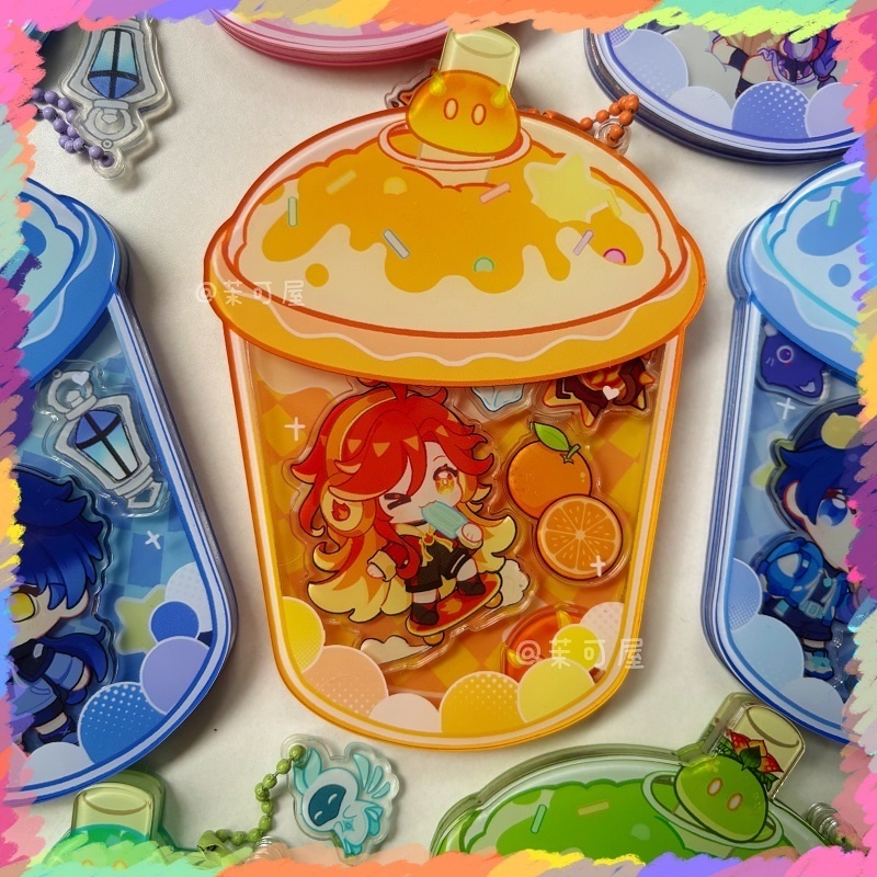 GenshinImpact genshin impact 原神 コロンビーナ フリーナ ウェンティ フリンズ ナヒーダ 雷電将軍 スカラマシュ マーヴィカ アクリルキーホルダー