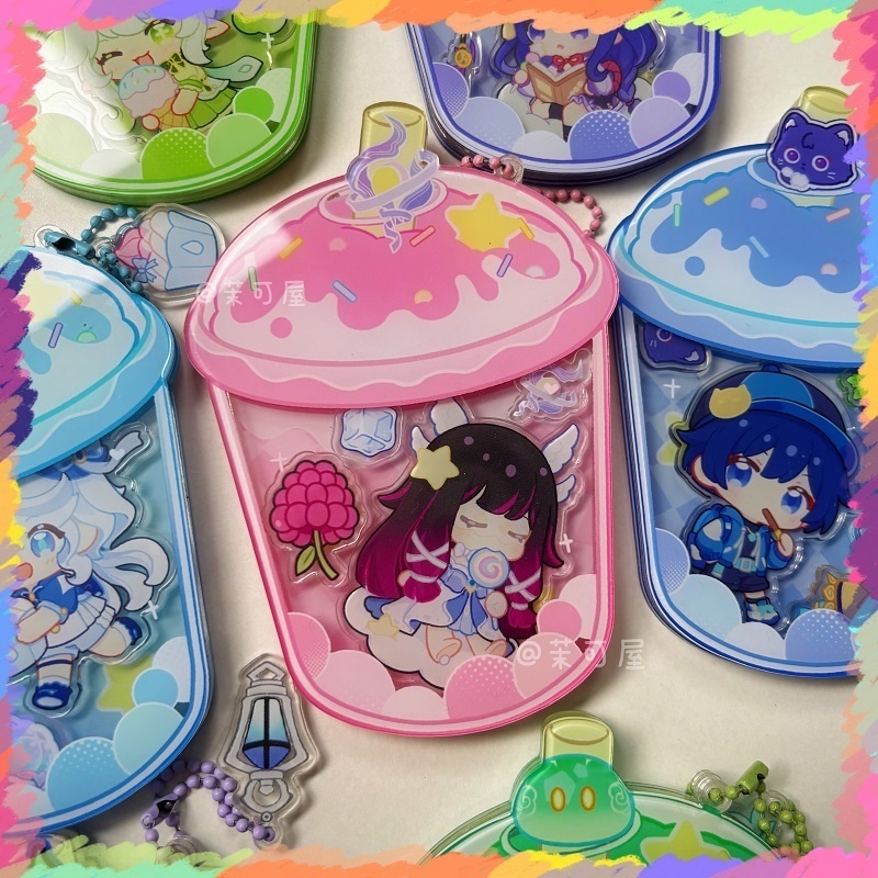 GenshinImpact genshin impact 原神 コロンビーナ フリーナ ウェンティ フリンズ ナヒーダ 雷電将軍 スカラマシュ マーヴィカ アクリルキーホルダー